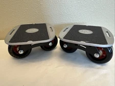 Portable Roller Road Drift Skates Split Skateboard Design 6.5” X 5.5” Decks