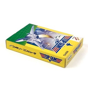[] Famicom Top Gun Box theory Flyer and character card Operation confirmed