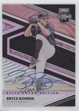 2020 Panini Elite Extra Edition Signatures Bryce Bonnin #84 Auto 7ng