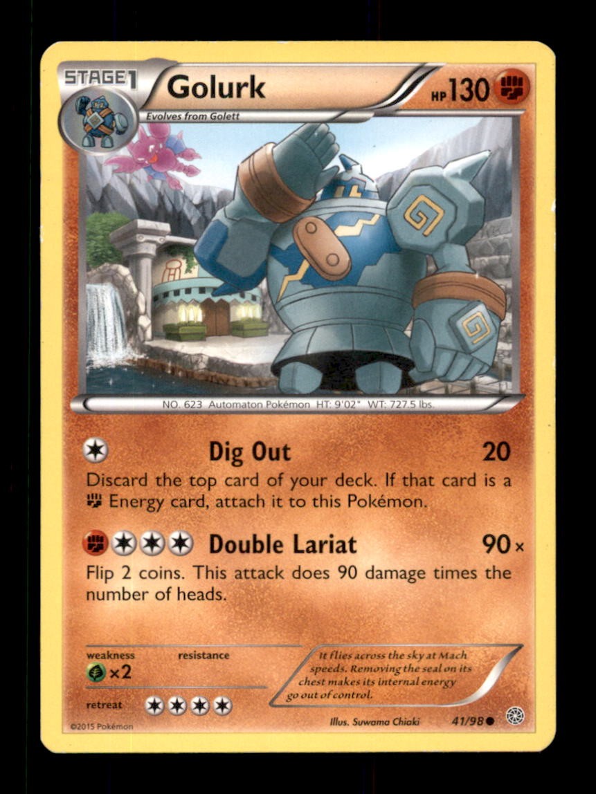 GOLURK 41/98 C ANCIENT ORIGINS POKEMON LP
