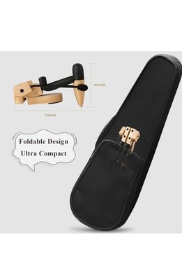 Steel Tongue Drum Holder Wooden Crab Stand Handpan Display Rack Adjustable