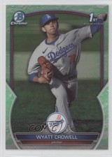 2023 Bowman Draft Chrome Lunar Glow Refractor Wyatt Crowell #BDC-63 6k8