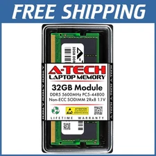 32GB 5600MHz SO-DIMM Laptop Memory Module