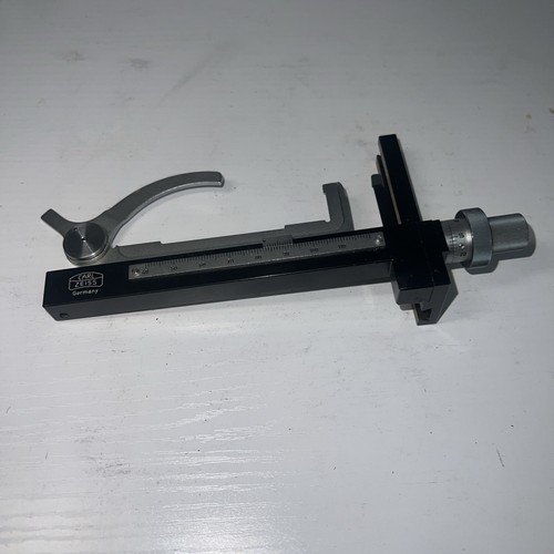 Carl Zeiss STAGE MICROMETER JAPAN CLIPS MICROSCOPE PART Gauge Measuring 2