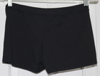 Women's ASICS Volleyball Shorts Spandex Compression Black Size Medium
