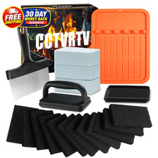 Upgraded Griddle Cleaning Kit for Blackstone 20 Pieces Flat Top Grill Accessorie
