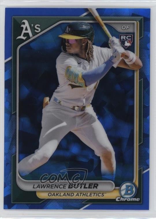 2024 Bowman Chrome Sapphire Edition Lawrence Butler #59 Rookie RC