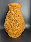 Vintage Haeger Pottery Golden MCM Vase 4080 8.75" Tall