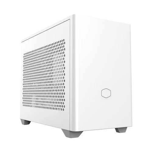 Cooler Master NR200 White Mini-ITX PC Case, 330mm Horizontal Triple-Slot Moun...