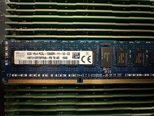 Major Brand 8GB DDR3-1600 PC3-12800R ECC Registered Server RAM 1Rx4 RDIMM Memory