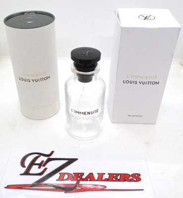 Louis Vuitton L'Immensite 100ml EMPTY Refillable Perfumes Bottle & Canister