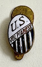Anteguerra U.S. VOLPIANESE Volpiano vecchio distintivo calcio attacco a piedino
