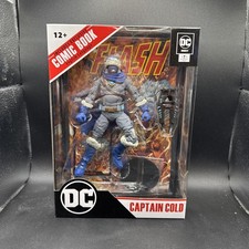 McFarlane DC Page Punchers Captain Cold w Flash Comic TP3-2