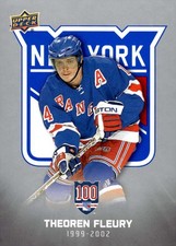 Theoren Fleury 2025-26 Upper Deck New York Rangers Centennial #57 NHL  ID:159109