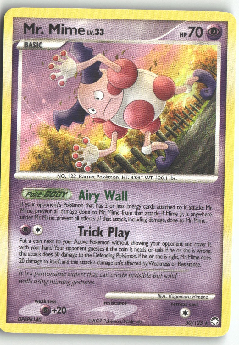 Mr. Mime Mysterious Treasures 30/123 NM EN Pokemon