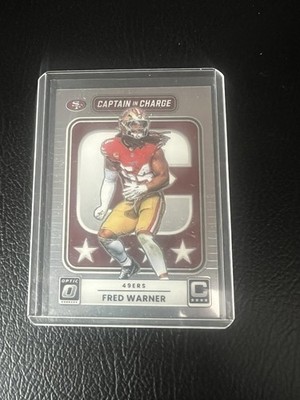 2025 Panini Donruss Optic - Captain in Charge Fred Warner #7