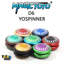 MAGICYOYO D6 YOSPINNER Yo-Yo - Multi-Functional Toy - Aluminum 2A Looping YoYo
