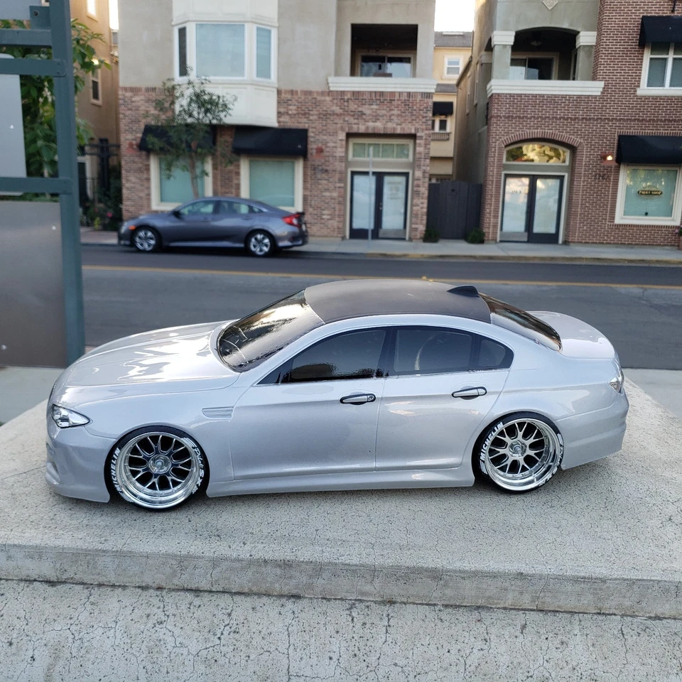200mm 1/10 Custom Paint BMW M5 4Tec2 drift HPI DC10 YD2 MST TT02 Body Only - Image 2 of 4