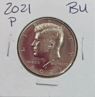 2021-P Kennedy Half Dollar BU (Brilliant Uncirculated) Philadelphia Mint