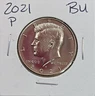 2021-P Kennedy Half Dollar BU (Brilliant Uncirculated) Philadelphia Mint
