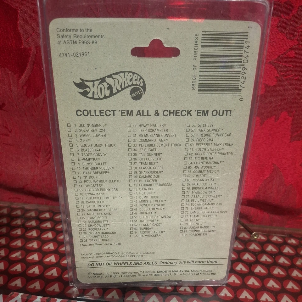 1987 Hot Wheels Classics Talbot Lago #27 In White - Image 2 of 4