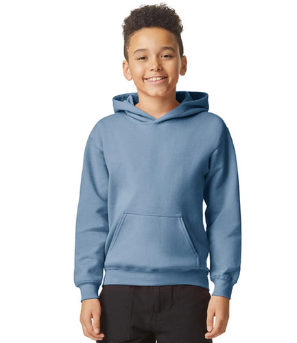 Gildan Kids SoftStyle Midweight Hoodie Hooded Sweatshirt - Picture 17 of 18