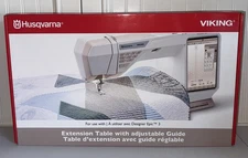  Husqvarna Viking  Extension Table With Adjustible Guide - Epic 3 New Sealed