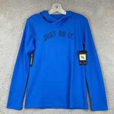 New NIKE THERMA DRI FIT HOODED SWEATSHIRT womens size S