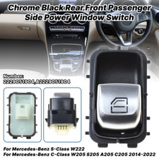 Rear Front Passenger Electric Power Window Switch For Mercedes-Benz S-Class W222