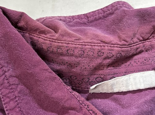 Gitano Size XL Long Sleeve Button Up Shirt Purple READ - Picture 6 of 12