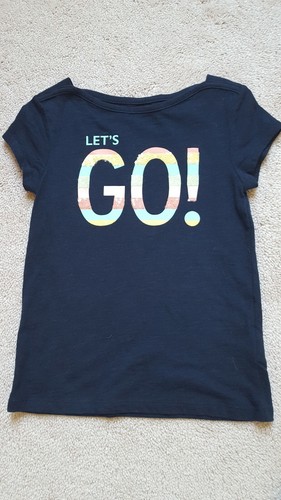 GAP KIDS LET"S GO Sequin top 6- 7 Mini denim shorts, 7 slim, - Picture 2 of 6