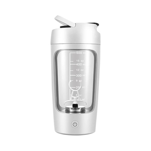 650ML Electric Protein Shaker & Smoothie Bottle, USB Rechargeable, Gym & Travel - Picture 4 of 12
