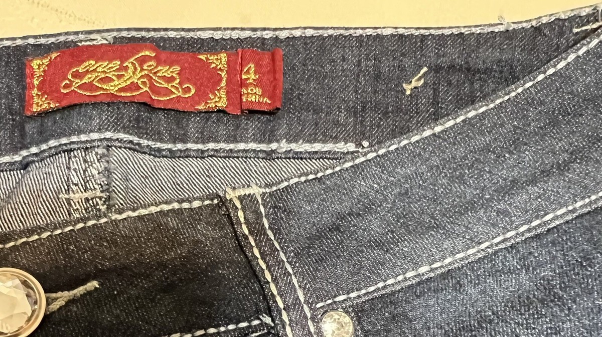 NWOT ONE 5 ONE 151 EMBELLISHED DARK BLUE DENIM JEANS SZ 4 | eBay NWOT ONE 5 ONE 151 EMBELLISHED DARK BLUE DENIM JEANS SZ 4 | eBay