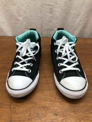 black converse junior size 4