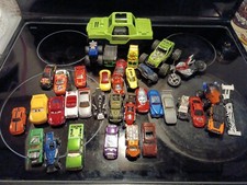 Hot Wheels Lot Of 36 Cars Trucks Motorcycle Matchbox, Tonka, Monster Nascar   