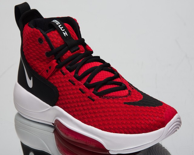 nike zoom red basketball shoes