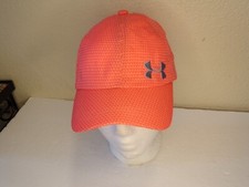 Under Armour Orange Youth Adjustable Cap Hat UA Womens