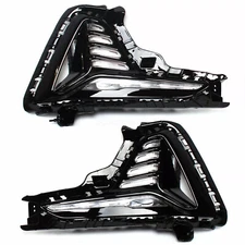 For 2018 2019 Hyundai Sonata 2PCS LED DRL Daytime Running Driving Light Fog Lamp