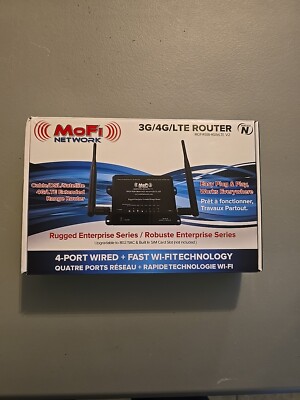 MoFi Network MOFI4500-4GXeLTE SIM4 V3 Combo 4G LTE Cat6 Enterprise Wi-Fi Router