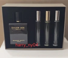 Citizen Jack Absolute by Michael Malul Eau De Parfum 3.4oz-100mL 4Pcs Gift Set