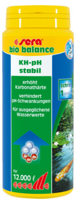 Sera pond bio balance 500ml / 550g erhöht Karbonathärte KH/pH stabil MHD 02/26