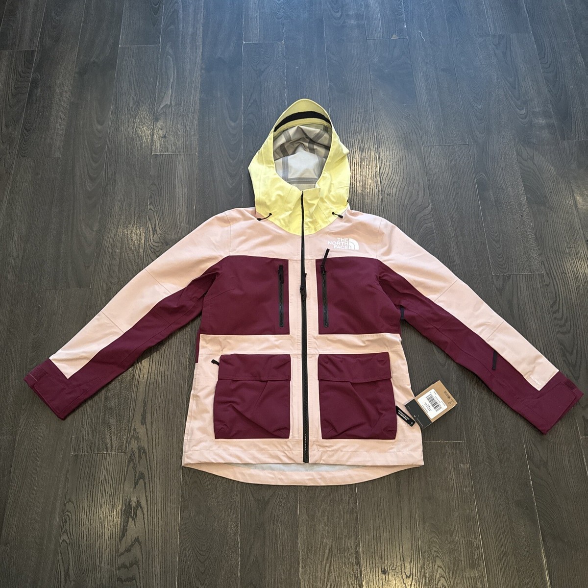 New The North Face Dragline Colorblock Full Zip Jacket Size Small 