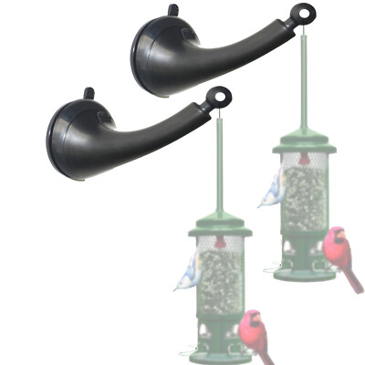 2x Window Suction Cup Hooks Hanger For Mini Hummingbird Feeders