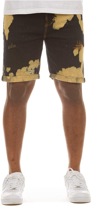 Мужские джинсовые шорты Akoo Southside для классического летнего пляжа и тренировок Comfy 32.