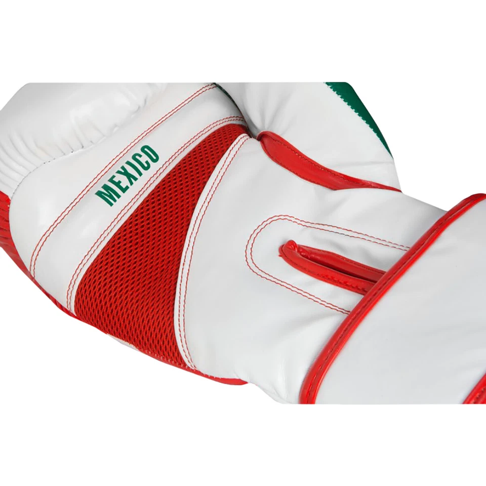 Title Boxing Infused Foam El Combate Mexico Hook and Loop Training Gloves - Image 3 of 4