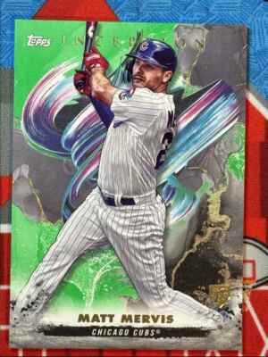 2023 Topps Inception Green Matt Mervis RC Chicago Cubs #115