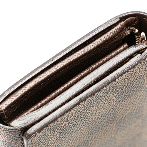 LOUIS VUITTON Damier Tresol Bifold Wallet N61736 Women 【Used】 - Picture 5 of 12
