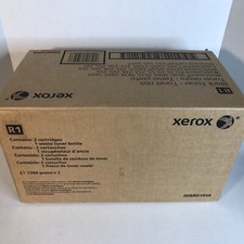 Xerox WorkCentre 2 Black Toner Cartridges FACTORY SEALED BOX