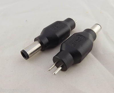 7.4 x 5.0mm AC DC 2 Pin Charger Tip Power Converter Adapter HP Laptop ...