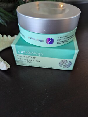 Patchology FLASHPATCH Rejuvenating Eye Gels 15 Pairs Caffeine Collagen NIB